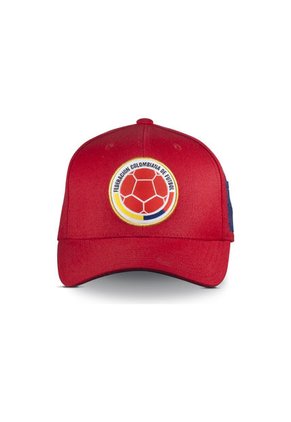Gorra Selección Federación Colombiana De Fútbol Oficial Flexfit PCA-001 Roja