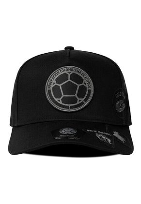 Gorra Oficial FCF Selección Colombia Parches Negra