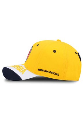 GORRA OFICIAL FEDERACIÓN COLOMBIANA DE FÚTBOL-FCF AMARILLO