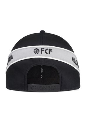 Gorra Oficial FCF Selección Colombia Retro Negro/gris