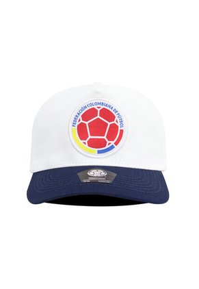 Gorra Oficial FCF Selección Colombia Clásica FCS-007 Blanco/azul