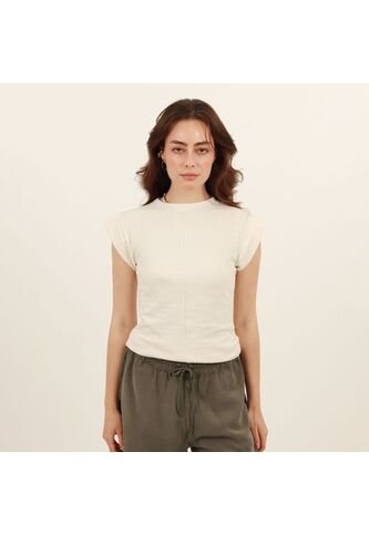 Camiseta Cuello Redondo Manga Sisa FDS