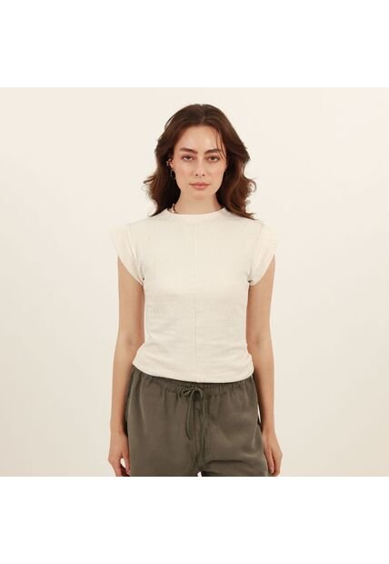 Camiseta Cuello Redondo Manga Sisa