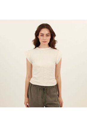 Camiseta Cuello Redondo Manga Sisa