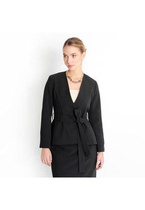 Chaqueta Tipo Blazer COLOR-CAFÉ-L