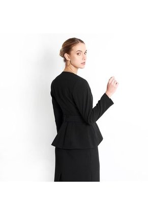 Chaqueta Tipo Blazer COLOR-CAFÉ-L