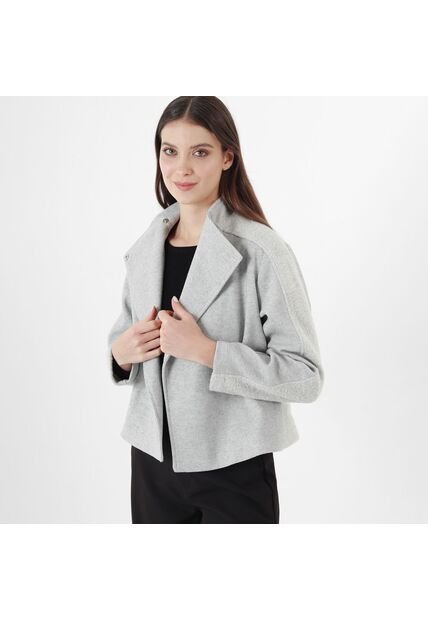 Chaqueta Cuello Alto Manga Larga