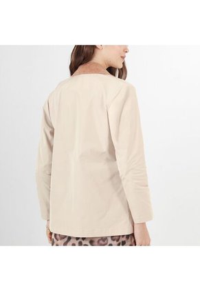 Chaqueta Cuello Camisero Manga Larga