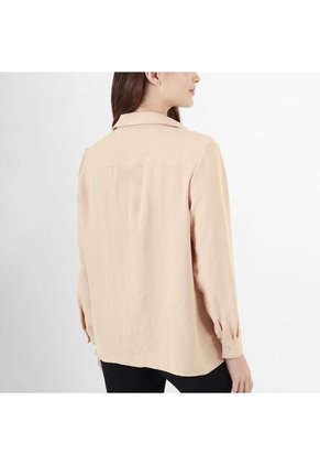 Camisa Cuello Camisero Manga Larga