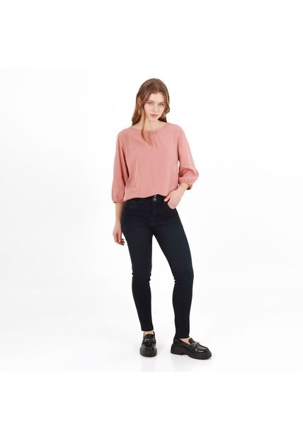 Jean Tiro Alto Bota Skinny