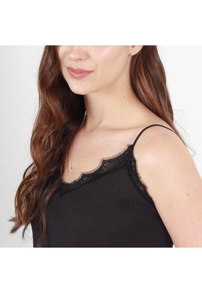 Blusa Cuello V Manga Tiras