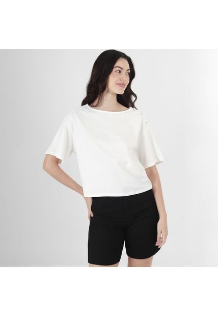 Camiseta Cuello Redondo Manga Corta