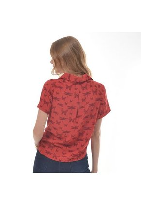 CAMISA PARA MUJER EN POLIESTER MULTICOLOR Color-MULTICOLOR-Talla-XL