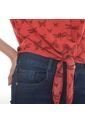 CAMISA PARA MUJER EN POLIESTER MULTICOLOR Color-MULTICOLOR-Talla-XL de FDS