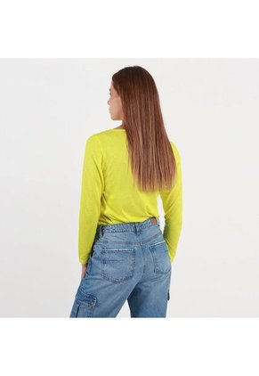 Camiseta Cuello Redondo Manga Larga