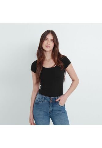 Camisea Cuello Cuadrado Manga Corta FDS