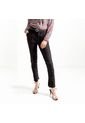 PANTALON PARA MUJER EN BENGALINA NEGRO Color-NEGRO-TALLA-10 de FDS