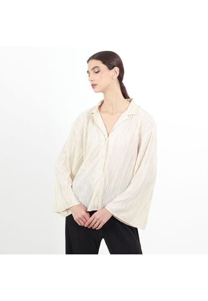 Blusa Cuello Sport Manga Larga