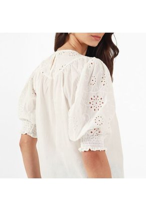 Blusa Cuello Redondo Manga 3Cuartos