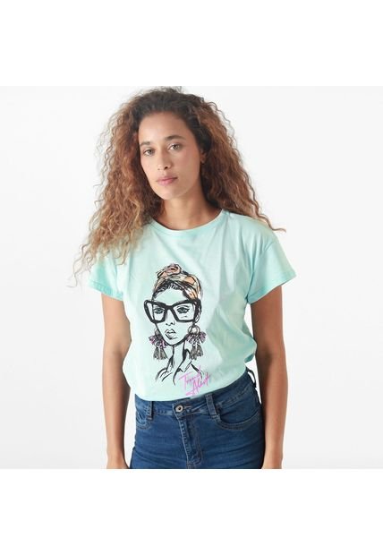 Camiseta Cuello Redondo Manga Corta