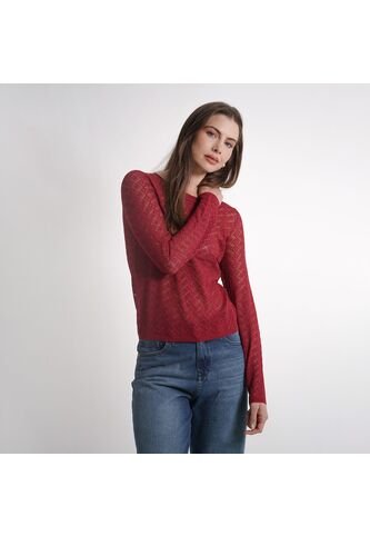 Sweater Cuello Redondo Manga Larga FDS
