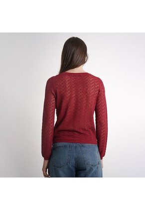 Sweater Cuello Redondo Manga Larga