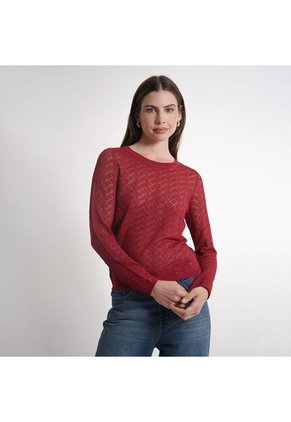 Sweater Cuello Redondo Manga Larga