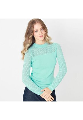 Sweater Cuello Redondo Manga Larga