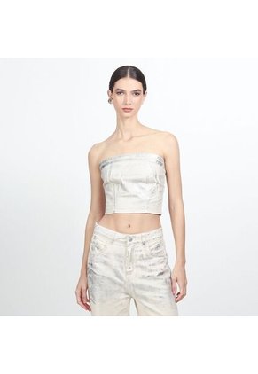 Blusa Cuello Strap Manga Sisa