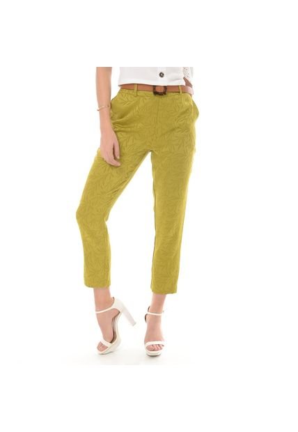 PANTALON PARA MUJER EN JACKARD VERDE Color-VERDE-Talla-6 - Compra Ahora |  Dafiti Colombia
