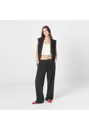 Pantalon Tiro Alto Bota Recta