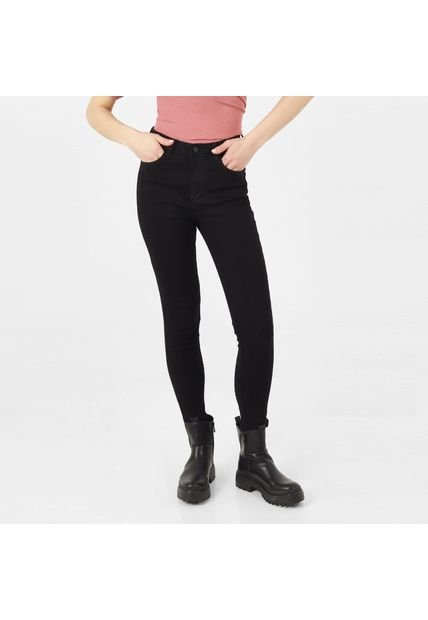 Jean Tiro Alto Bota Skinny
