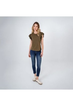 Camiseta Cuello Redondo Manga Corta