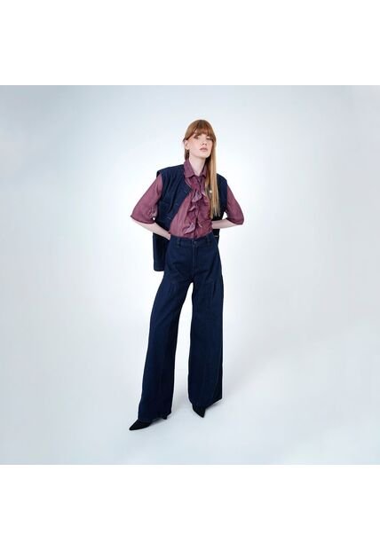 Jean Tiro Alto Bota Flare