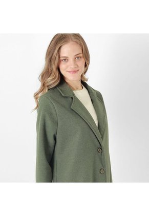 Chaqueta Cuello Solapa Manga Larga