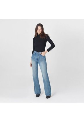 Jean Tiro Alto Bota Flare