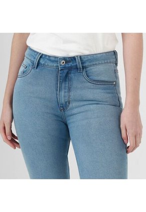 Jean Tiro Medio Bota Flare