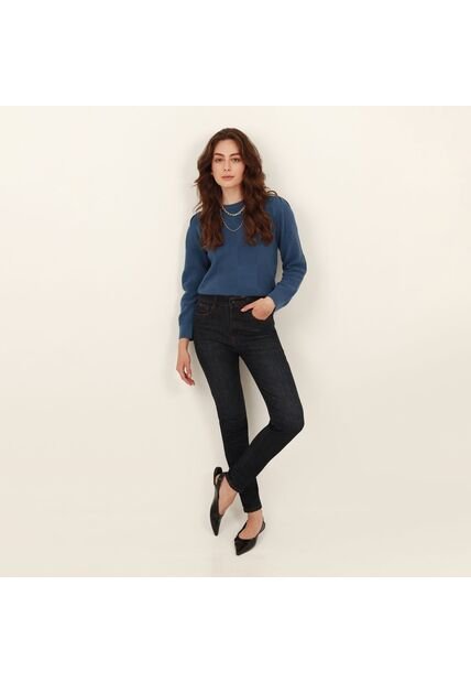 Jean Tiro Alto Bota Skinny