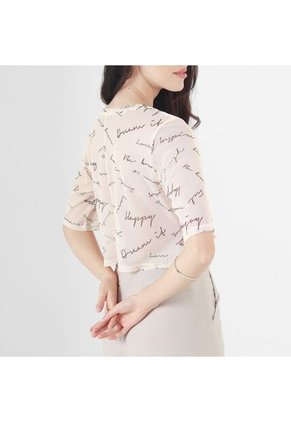 Camiseta Cuello Redondo Manga Al Codo