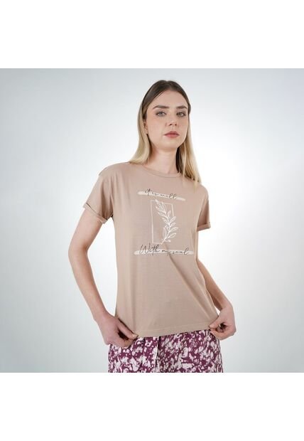 Camiseta Cuello Redondo Manga Corta