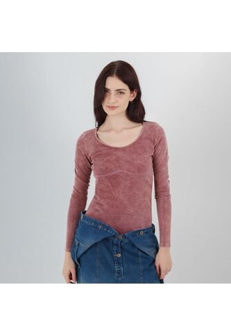 Camiseta Cuello Redondo Manga Larga FDS