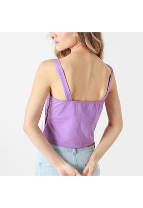Camiseta Cuello Redondo Manga Tiras