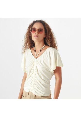 Camiseta Cuello V Manga Corta FDS