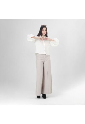 Blusa Cuello Camisero Manga 3Cuartos