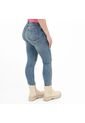 Jean Ilussion Tiro Medio Bota Skinny de FDS