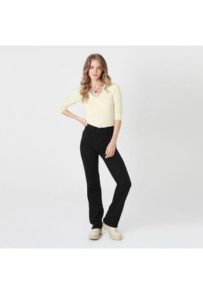 Camiseta Cuello V Manga Larga