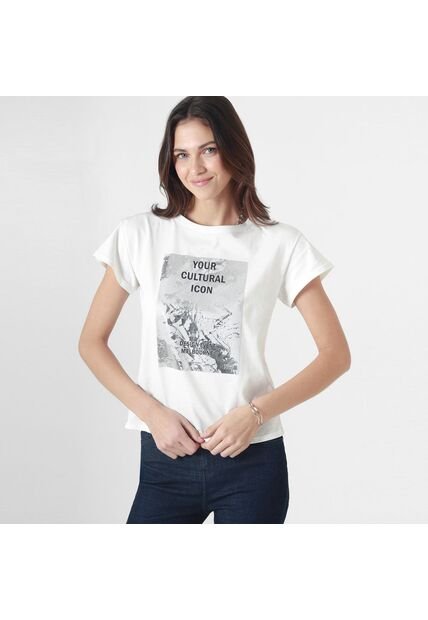 Camiseta Cuello Redondo Manga Corta