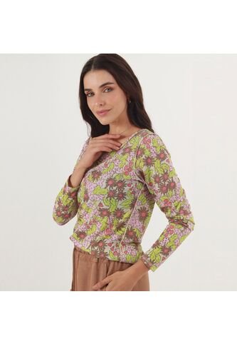 Camiseta Cuello Redondo Manga Larga FDS