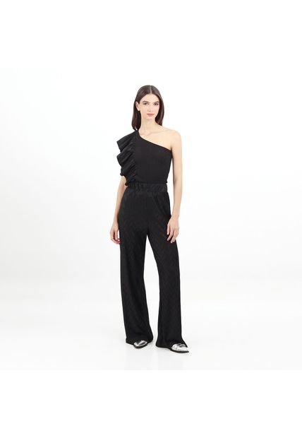 Pantalon Tiro Alto Bota Flare