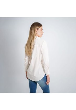 Camisa Cuello Camisero Manga Larga